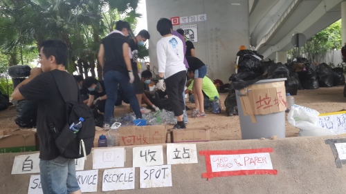 Recycling: part of Hong Kong's revolution
